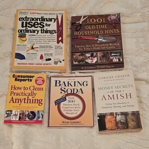Set Of 5 Books For Home And Lifestyle
